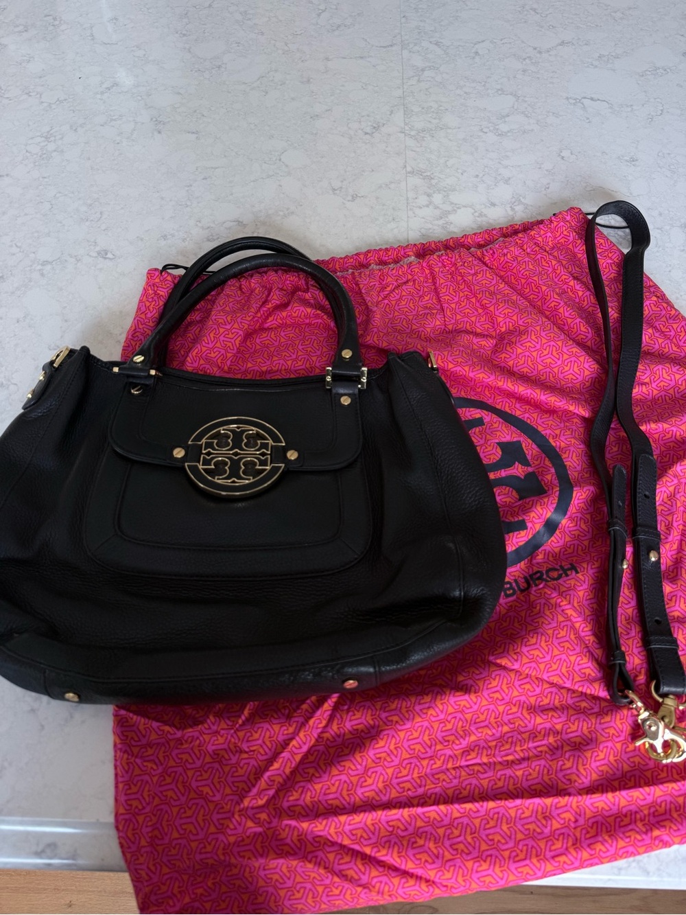 Tory Burch double handle purse